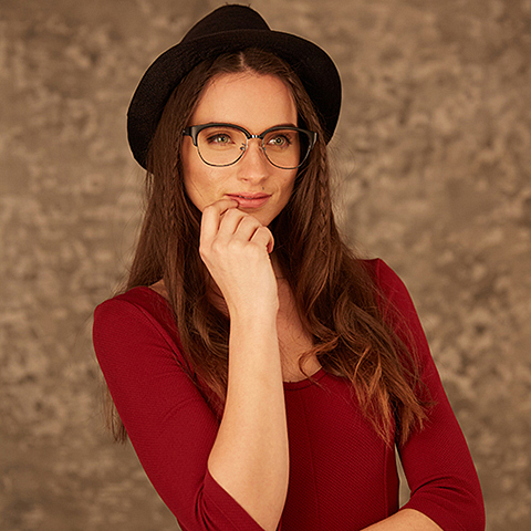 Lenskart Lenskart TOI Special: Lenskart Air: Matte Black Gunmetal Full Rim Square Shape Lenskart TOI Special OTHERS TR-9109- right side