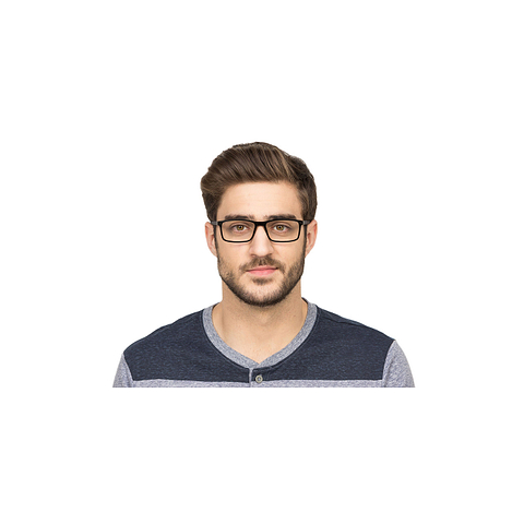 Lenskart Lenskart TOI Special: Lenskart Air: Black Full Rim Rectangle Lenskart TOI Special OTHERS VC 2140-C1 left side