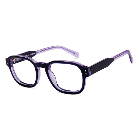 Buy Purple Full Rim Square Vincent Chase Classic Acetate VC E17030