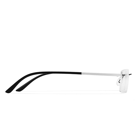 Lenskart Air Online Black Rimless Rectangle right side