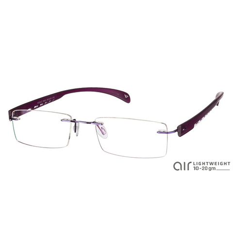 Lenskart Vincent Chase VC 0317 Purple White 24C1 left side