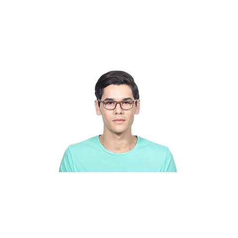 Lenskart Air Online Brown Transparent Full Rim Rectangle right side