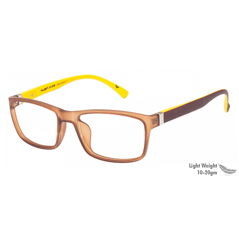 Lenskart Air Online Brown Transparent Full Rim Rectangle right side