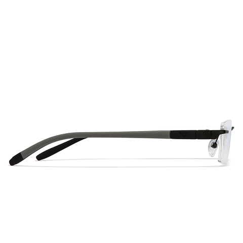 Lenskart Air Online Black Rimless Rectangle right side