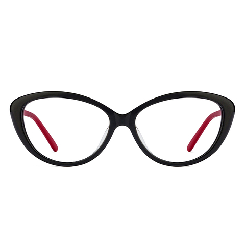 Vincent Chase Online Black Full Rim Cat Eye left side