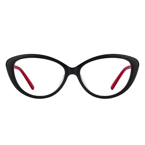 Vincent Chase Online Black Full Rim Cat Eye left side