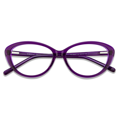 Vincent Chase Online Violet Full Rim Cat Eye left side