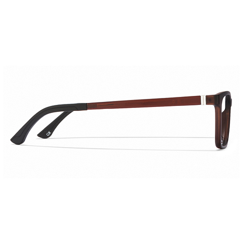 Lenskart Lenskart TOI Special: Lenskart Air: Brown Transparent Balck Full Rim Rectangle Lenskart TOI Special OTHERS VC 2126-C8 right side