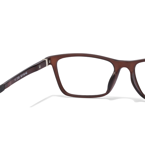 Lenskart Lenskart TOI Special: Lenskart Air: Brown Transparent Balck Full Rim Rectangle Lenskart TOI Special OTHERS VC 2126-C8 left side