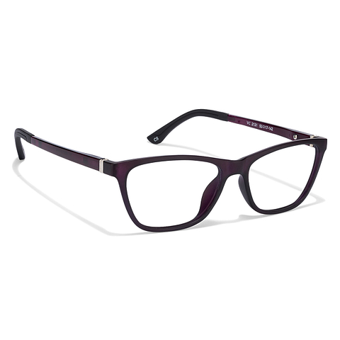 Lenskart Air Online Purple Transparent Full Rim Cat Eye right side Lenskart Air Online Purple Transparent Full Rim Cat Eye right side