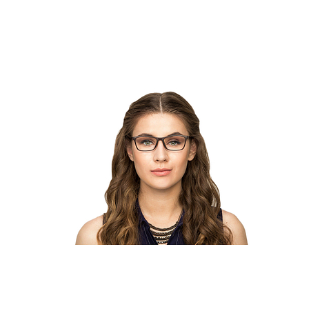 Lenskart Lenskart TOI Special: Lenskart Air: Brown Transparent Black Full Rim Rectangle Lenskart TOI Special OTHERS VC 2136-C8 left side