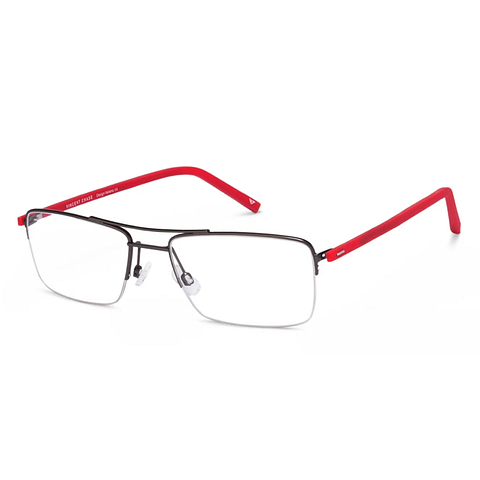 Lenskart Air Online Mid Gunmetal Half Rim Rectangle right side