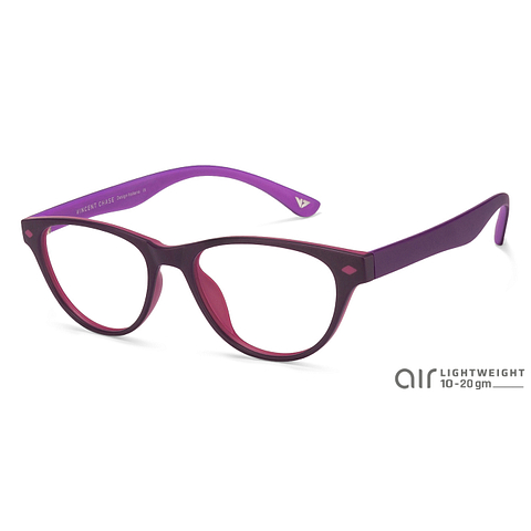 Buy Lenskart Air Essentials Purple Full Rim Cat Eye Lenskart Air