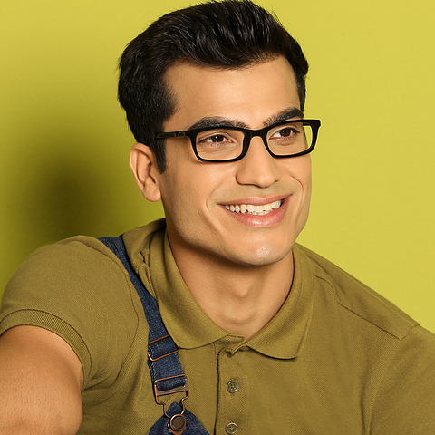 Vincent Chase Online Black Full Rim Rectangle right side