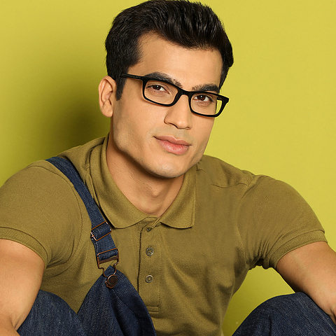 Vincent Chase Online Black Full Rim Rectangle left side