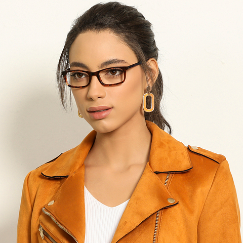 Vincent Chase Online Light Brown Full Rim Rectangle left side