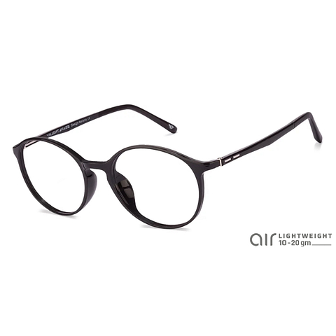 Lenskart Air Online Black Full Rim Round left side