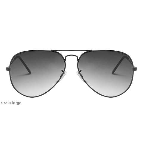 Vincent Chase Online Black Full Rim Aviator left side