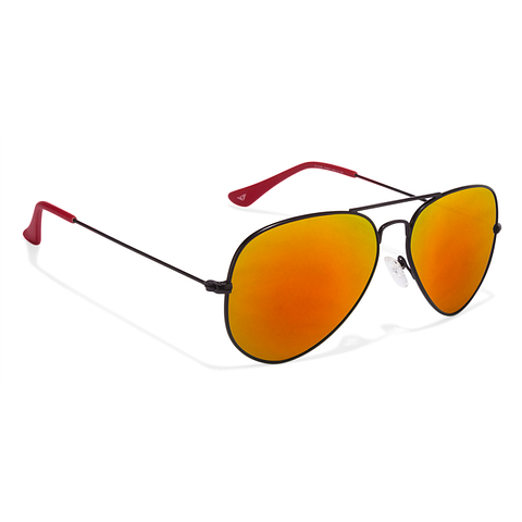 Vincent Chase Online Black Full Rim Aviator left side