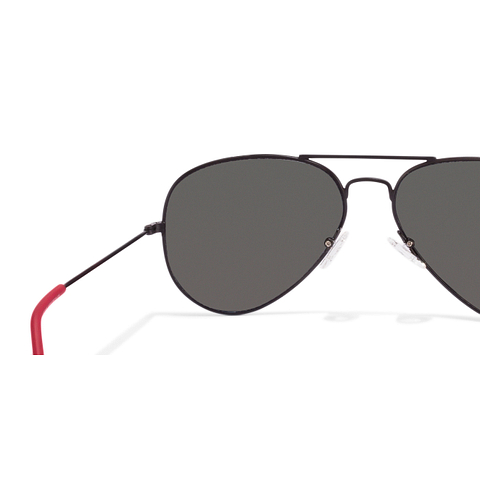 Vincent Chase Online Black Full Rim Aviator left side