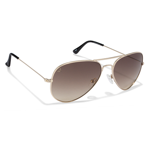 Vincent Chase Online Gold Full Rim Aviator left side