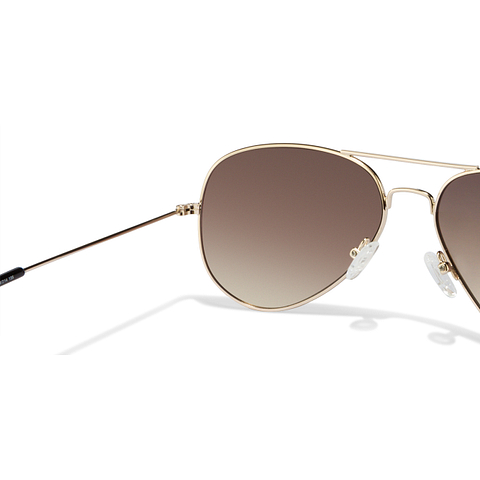 Vincent Chase Online Gold Full Rim Aviator left side