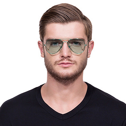 Vincent Chase Online Green Full Rim Aviator right side