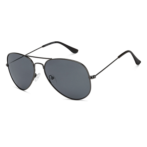 Vincent Chase Online Mid Gunmetal Full Rim Aviator left side