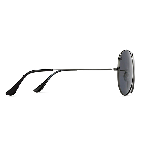 Vincent Chase Online Mid Gunmetal Full Rim Aviator left side