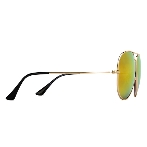 Vincent Chase Online Black Full Rim Aviator right side