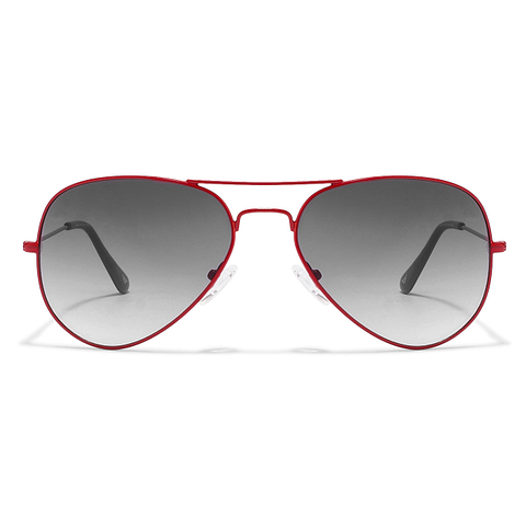 Buy Red Grey Full Rim Aviator Shape Vincent Chase Online Style
