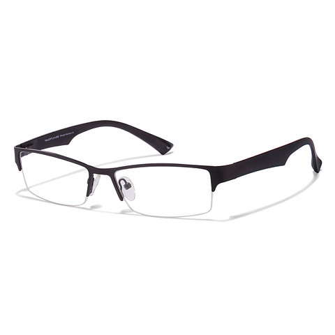 Lenskart Air Online Black Half Rim Rectangle right side Lenskart Air Online Black Half Rim Rectangle right side
