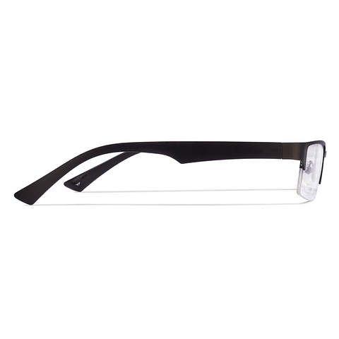 Lenskart Air Online Black Half Rim Rectangle right side Lenskart Air Online Black Half Rim Rectangle right side