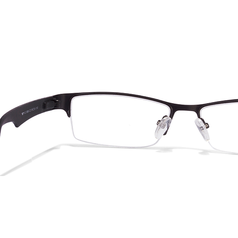 Lenskart Air Online Black Half Rim Rectangle left side Lenskart Air Online Black Half Rim Rectangle left side
