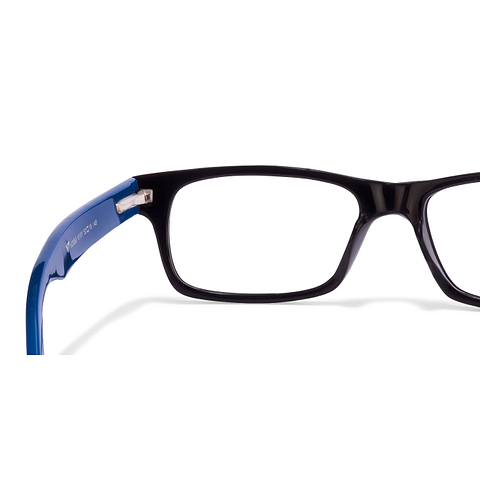 Vincent Chase Online Black Blue Full Rim Rectangle left side