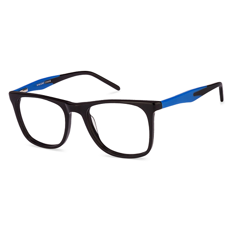 Vincent Chase Online Black Full Rim Square right side