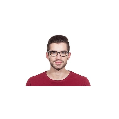 Vincent Chase Online Black Full Rim Rectangle left side