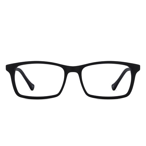 Vincent Chase Online Matte Black Full Rim Rectangle left side