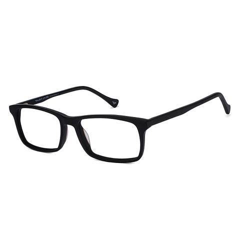 Vincent Chase Online Matte Black Full Rim Rectangle right side