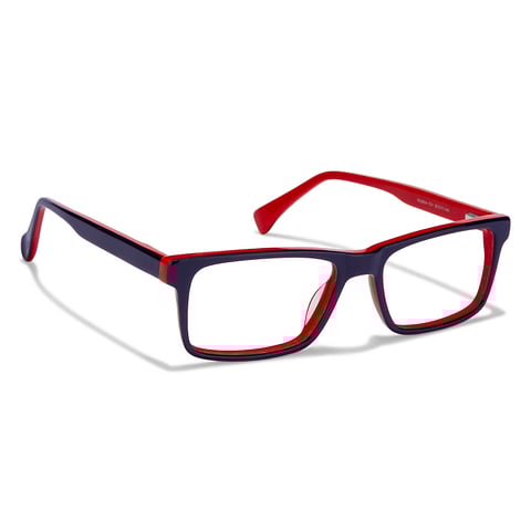 Vincent Chase Online Navy Blue Full Rim Rectangle left side