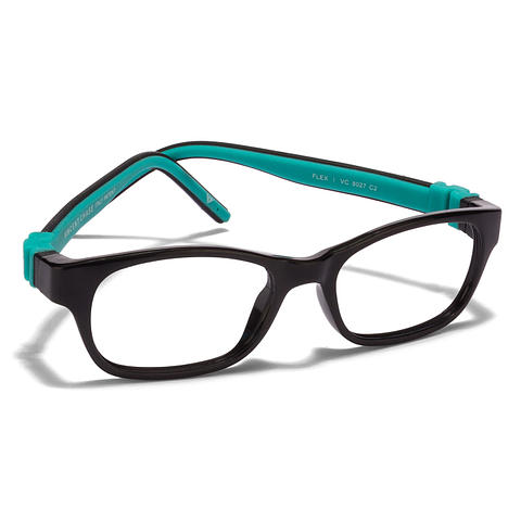 Hooper Online Black Full Rim Rectangle left side
