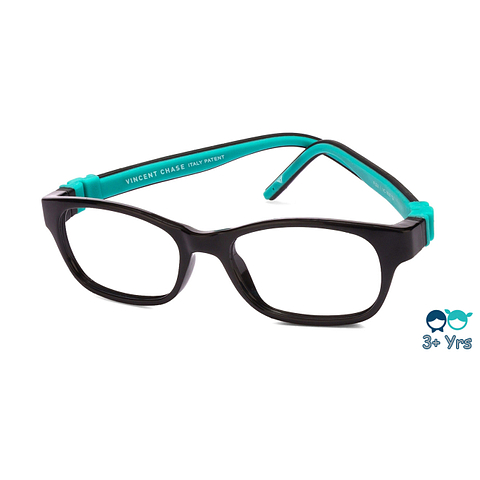 Hooper Online Black Full Rim Rectangle right side