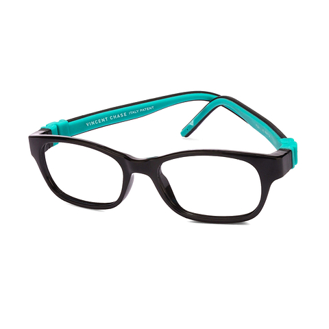 Hooper Online Black Full Rim Rectangle left side