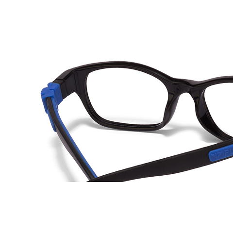 Hooper Online Black Full Rim Rectangle left side