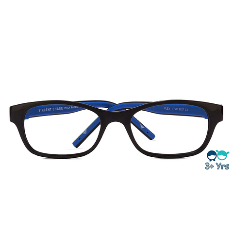 Hooper Online Black Full Rim Rectangle left side