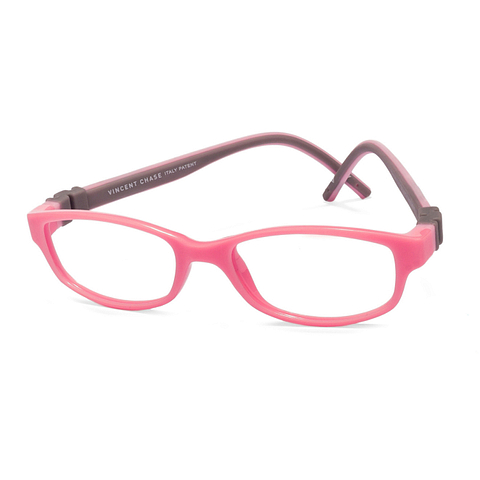Hooper Online Pink Full Rim Rectangle left side