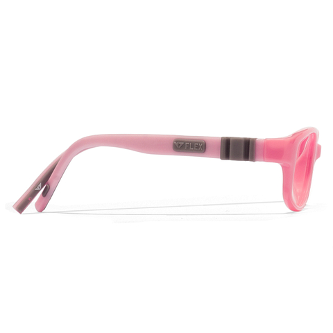 Hooper Online Pink Full Rim Rectangle left side