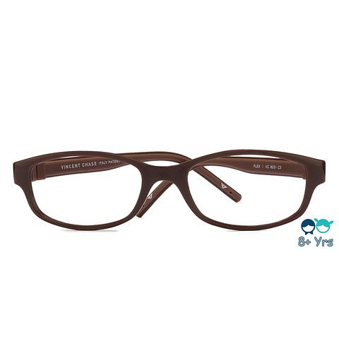 Hooper Online Light Brown Full Rim Rectangle left side