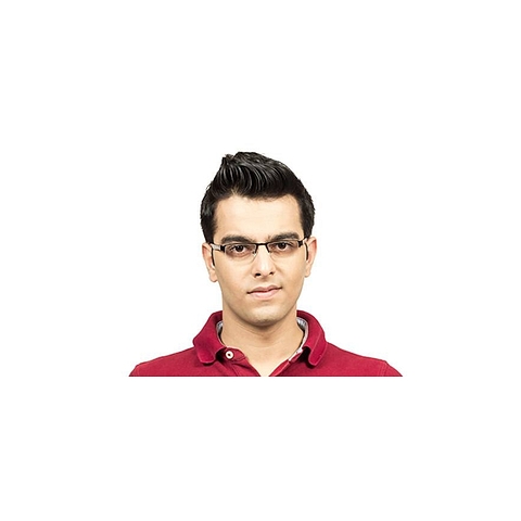 Lenskart Kids Glasses: Lenskart TOI Special: Half Rim Rectangle Kids  2-5 yrs  Lenskart TOI Special SIZE ZERO VC BE 1387 right side