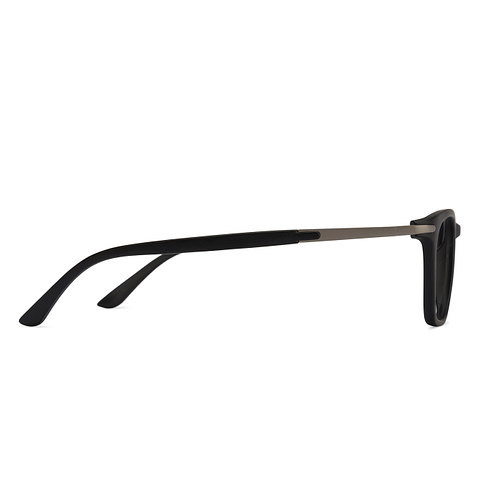 Lenskart Air Online Matte Black Full Rim Wayfarer left side